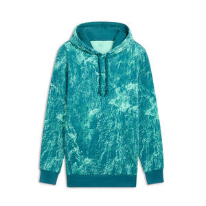 OEM Vêtements de sport pour hommes 100% coton à manches longues pulls à capuche séchage rapide thermique léger fermeture éclair sweats à capuche pour l'hiver - Product Image 1