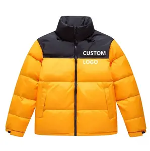 2024 Unisex The North chaqueta acolchada personalizada para mujer, chaqueta boca abajo, chaquetas transpirables para hombre, EE. UU.