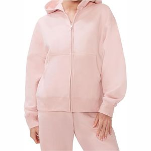 ชุดเซ็ตแทรคสูทผู้หญิงไซส์ใหญ่ 2 ชิ้น พรีเมียม ผ้าเนื้อดี มีฮู้ด ใส่สบาย อุ่น สำหรับฤดูหนาว สไตล์ลำลอง - Product Image 4