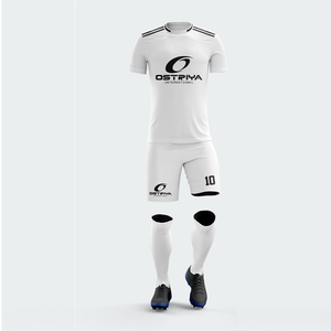 2025 Latest Designed Soccer Uniforms for Adult Custom Heat-Transfer Printed Short Sleeve Football Wear Quick Dry Front <b>Low</b> MOQ - Product Image 2