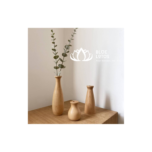 2024 New Design Handmade Wood <b>Vases</b> Used for Decoration Best Price Meaningful Gifts Holiday From Blue Lotus Vietnam - Product Image 1