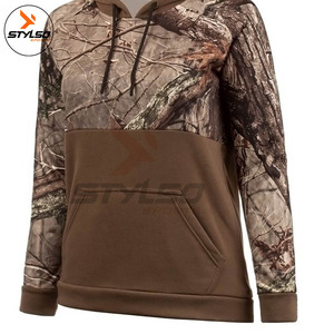 Jersey de caza de manga larga duradero de alta calidad para hombre, sudadera cálida de invierno transpirable para senderismo de camuflaje al aire libre - Product Image 4