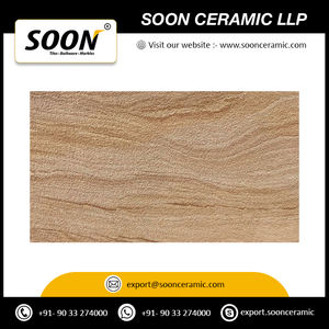 Dalle de grès durable en teck Pierre élégante pour revêtement de sol à usage extérieur Revêtement mural et aménagement paysager Grès de 40mm d'épaisseur - Product Image 3