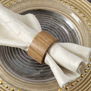 Luxury Round Shape Resin <b>Napkin</b> Ring Holder Polished Swirl Transparent Kitchen Best Custom Logo for Restaurant <b>Parties</b> - Product Image 3