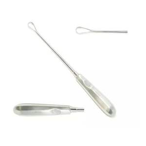 Curette utérine Sims 11" (27,9 cm) à lame tranchante taille 4 – Instruments chirurgicaux obstétrico-gynécologiques en acier inoxydable – Manuels - Product Image 6