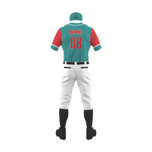 Uniformes de Béisbol Personalizados de Poliéster de Alta Calidad OEM, Transpirables, de Secado Rápido, con Logotipo Personalizado, Posiciones Delanteras y Traseras, Unisex para Adultos - Product Image 6