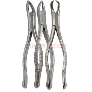 Heavy Duty Manual Dental Extracting Forceps Set 6Pcs Professional Extraction Kit German Stainless Steel #150 #151 #23 Apical - Product Image 2