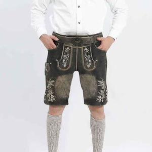 Authentique Bavarois Lederhosen Men 2025 Premium Oktoberfest Outfit Custom German Traditional Wear OEM Supplier - Product Image 1