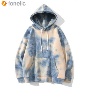 Sudadera con capucha para hombre, jersey con capucha de lana Tie Dye, venta al por mayor, 2022 - Product Image 3