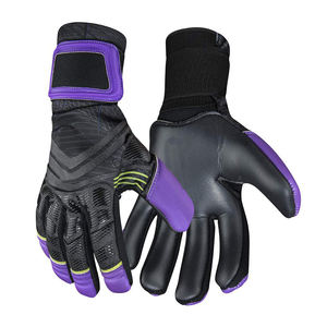 Gants de gardien de but de football professionnel tricot en latex respirant avec équipement de gardien de but de football Offre Spéciale en cuir - Product Image 4