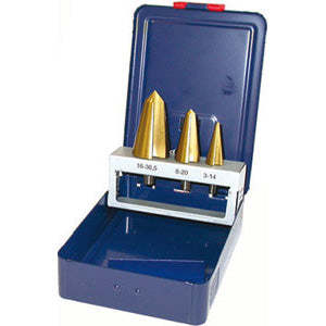 3-Piece HSS Carbide Conical Sheet Metal Cutter Set 8891G <b>Cutting</b> <b>Tool</b> - Product Image 1