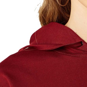 Calidad Premium al por mayor 2025 transpirable cómodo mejor diseño personalizado logotipo impresión peso ligero mujeres Crop Top sudaderas con capucha - Product Image 2