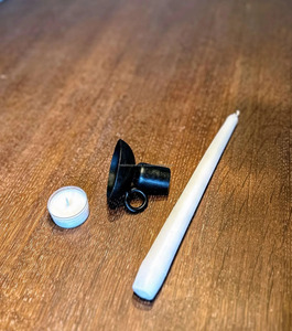 Andlesticks | <b>Candle</b> <b>Holder</b> | Forged Iron Tall or Tea Light <b>Candles</b> <b>Holder</b> | Wrought Iron | Hand Forged Best Small Steel <b>Holder</b> - Product Image 4