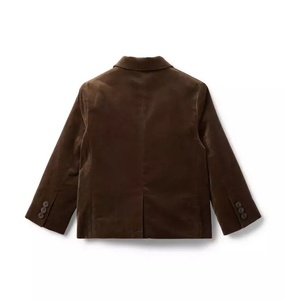 3-8 anni ragazzi vestito di velluto Blazer autunno e inverno stile fornitore di personalizzazione di produzione - Product Image 3