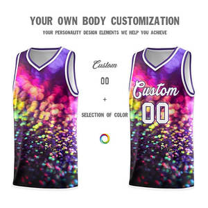 Sublimation de logo personnalisé maillot vêtements de sport en polyester respirant bon marché imprimé ensembles de basket-ball d'entraînement uniforme sans manches - Product Image 3