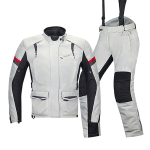 Elegante chaqueta de cuero de moto hecha a medida de alta calidad a prueba de viento Racing Motorsuit Opción de talla grande para motocicleta cómoda - Product Image 4