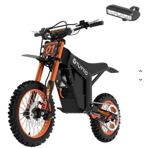 Motocicleta Eléctrica Tuttiiioos Soleiill01 2025, Llantas Gruesas de 14/12 Pulgadas, Motor Eléctrico de 2000W - Product Image 6