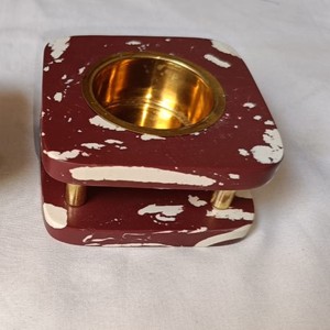 Pequeño estilo Mabkhara resina incienso mármol Bakhoor hogar Oficina decoración incienso árabe difusor de aromaterapia soporte de incienso - Product Image 6