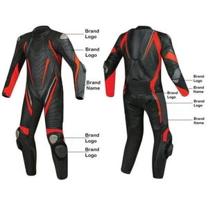 Traje de Motociclismo de Cuero de Alta Calidad, Trajes de Motocicleta Hechos a Medida con Logotipo, Estilo OEM - Product Image 4
