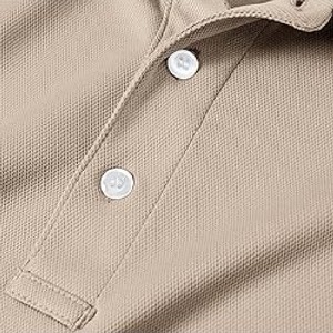 Chemises polo pour hommes décontractées, vente chaude, nouveau design, logo personnalisé, couleur unie, respirantes, pour hommes - Product Image 3