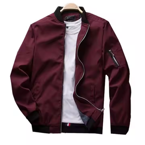 Chaqueta de Motociclista Entallada para Hombre, Nueva, de Invierno, de Cuero PU, Impermeable, Cortavientos, Informal - Product Image 1