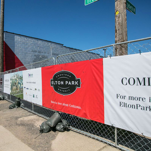 Bán Buôn Nhuộm Thăng Hoa Ngoài Trời Bạt Biểu Ngữ Tùy Chỉnh In Thương Mại Triển Lãm Thương Mại Quảng Cáo Vinyl Biểu Ngữ - Product Image 6