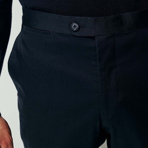 Jeans de motard pour homme légers d'hiver en gros, coupe droite, slim, stretch, décontracté, pantalon de rue, coton lavé, polyester - Product Image 3