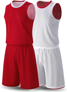 Vente en gros de maillots et shorts de basket-ball personnalisés colorés imprimés par sublimation kit de vêtements de sport d'entraînement d'uniforme d'équipe à séchage rapide - Product Image 3