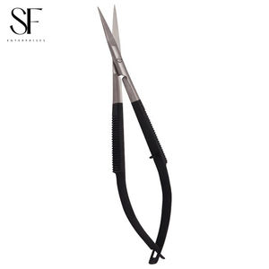 Herramienta de belleza de acero inoxidable para manicura, microtijeras ligeras hechas en fábrica, extra afiladas, extra rectas, novedad - Product Image 6