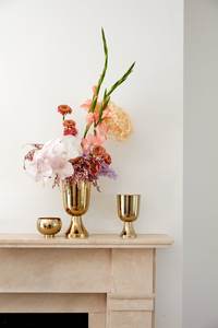 Jarrón de cáliz de Metal más vendido para decoración de mesa, florero hecho a mano, macetas Modernas Decorativas de Navidad para interiores y exteriores - Product Image 3