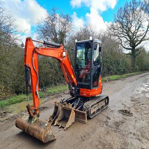 Miniexcavadora 2014 de alta calidad a la venta Micro excavadora de 2,5 toneladas y 3 toneladas en Stock Motor EPA Envío rápido - Product Image 4