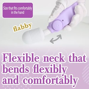 Vibradores Usualdenma Rotor Masajeador <span class=keywords><strong>personal</strong></span> Impermeable Funciona con pilas Flexible