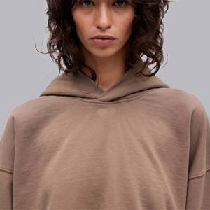 Sudadera informal cómoda para mujer Sudadera con capucha de algodón suave para uso diario en varios colores - Product Image 4