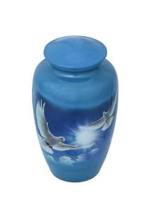 Fabricante De Urnas De Cremación De Aluminio Urnas Funerarias De Alta Calidad Con Acabado De Granito - Product Image 3