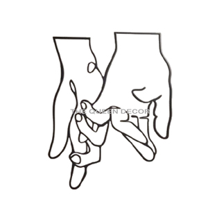 Art mural moderne abstrait en métal et fer Découpe laser Finition dorée Tenture murale décorative unique et élégante avec cadre noir - Product Image 3