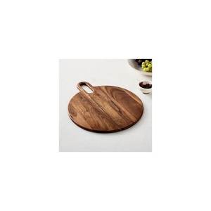 Tabla de cortar de madera elegante y duradera para utensilios de cocina Fácil de limpiar y personalizable con grabado para preparar y servir alimentos - Product Image 3