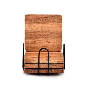 Sous-verre en bois de qualité supérieure pour la décoration de table, aspect royal, décoration de table et sous-verre décoratif pour la maison - Product Image 6