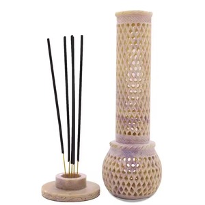 Export Quality Traditional Soapstone Incense <b>Stick</b> Holder for Yoga Practice <b>Stick</b> Tea <b>Light</b> Available at Bulk Supply - Product Image 4