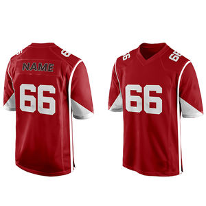 Sublimated American Football Jersey Printing Streetwear Trendy Embroidery Design Mesh <b>Crop</b> National Team Jersey - Product Image 5