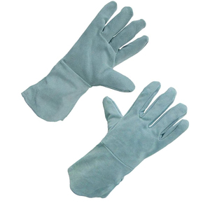 Guantes de soldadura de bajo precio hechos en fábrica Guantes de soldadura de trabajo de alta calidad Guantes de soldadura de desgaste de seguridad Logotipo personalizado - Product Image 5