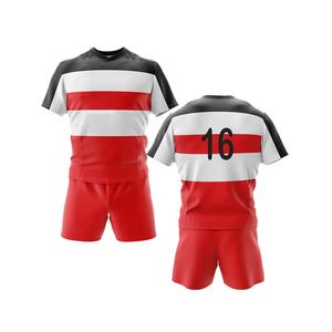 Conjunto de Uniforme de Rugby con Logotipo Personalizado, Jersey y Pantalones Cortos de Poliéster de Alta Calidad, Transpirable, Antibacteriano, Ropa Deportiva Digital para Fútbol - Product Image 2