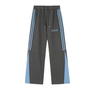 Oversized Rhinestone Puff Print heavyweigth 400 + Pantalones de chándal Streetwear Joggers Vintage Acid Wash Flared Stacked Sweatpants Hombres - Product Image 4