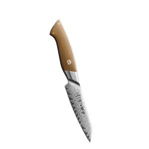 Couteau de cuisine Damas de 8,5 pouces, 67 couches d'acier Damas avec manche en bois - Product Image 5