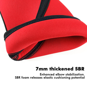 Manchon de compression pour le coude de qualité professionnelle pour les athlètes, la salle de sport, l'entraînement et l'exercice quotidien, manchon de compression pour le coude à forte compression - Product Image 4