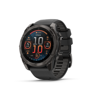 2026 ÉXITO DE VENTAS Garmin Fenix S8 - Smartwatch GPS con pantalla AMOLED y cristal de zafiro, correa de silicona, navegación GPS, monitor de actividad, listo para multideporte - Product Image 1