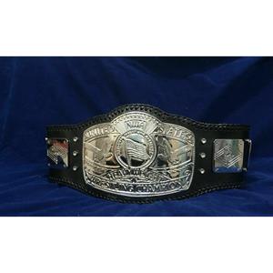 Ceinture de championnat de lutte poids lourd NWA États-Unis, équipement sportif en métal, plaques en laiton et zinc, gravure profonde et travail 3D - Product Image 6