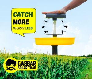 Chipku ดักแมลงพลังงานแสงอาทิตย์ขนาดเล็กสำหรับการเกษตรที่มีแสงยูวีกับดักพลังงานแสงอาทิตย์สำหรับแมลงศัตรูพืชทางการเกษตรจับ - Product Image 3