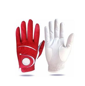 ถุงมือกอล์ฟหนัง Cabretta สีน้ำเงินพร้อมแผ่นรองนิ้วหัวแม่มือนุ่มสบายรู้สึกกันลื่นสำหรับนักกอล์ฟทุกคนที่ใช้ในชีวิตประจำวัน - Product Image 5