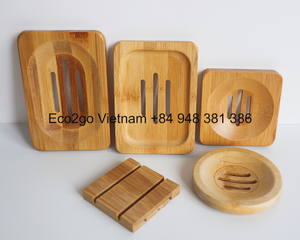 2025 Best Seller Jabonera/Bandeja/Soporte de Bambú en Vietnam Opción Económica para Uso EN EL Baño - Product Image 5