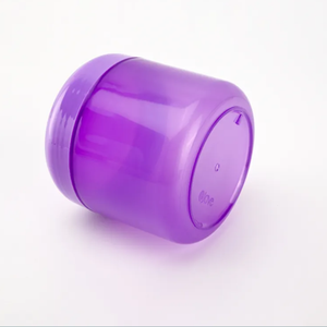 Venta al por mayor de alta calidad 300ml redondo PET/PP/ABS tarros de plástico colores personalizados con tapas para envases cosméticos marca Pavico - Product Image 3